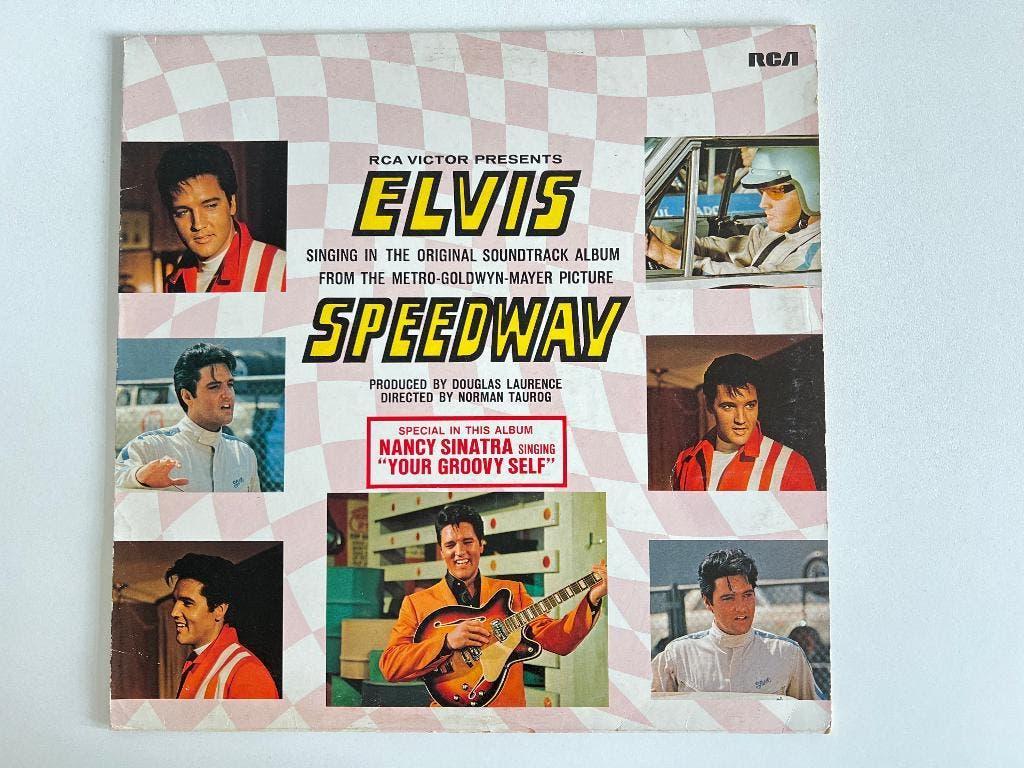 Vinyle 33 tours Elvis Speedway, Cd's en Dvd's, Vinyl | Rock, Gebruikt, Poprock, 1970 - 1979, Ophalen of Verzenden