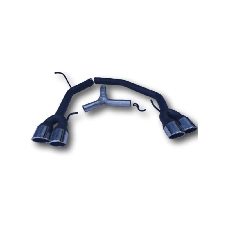 123 SPORTUITLAAT  AUDI A5 A4 B8 S4 S5 RS5 RS4 A4 UITLAAT, -, Verzenden, -, Nieuw