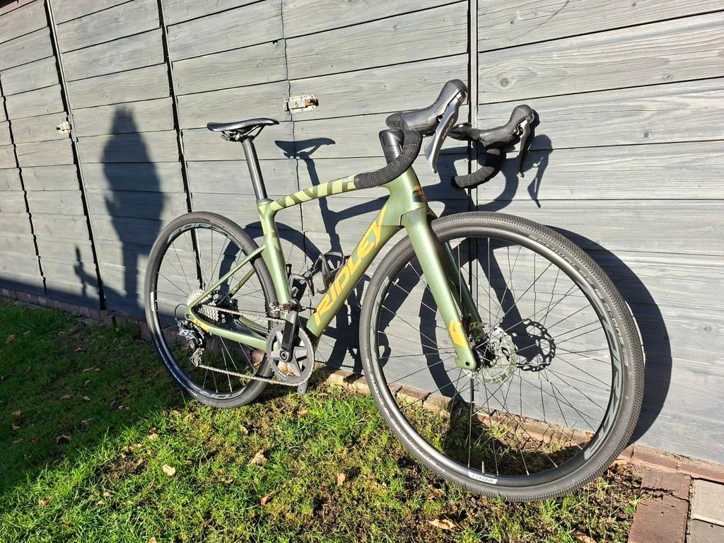 Ridley Kanzo Fast disc | Gravelbike |  Full Carbon | GRX, 10 à 15 vitesses, 49 à 53 cm, Comme neuf, Enlèvement