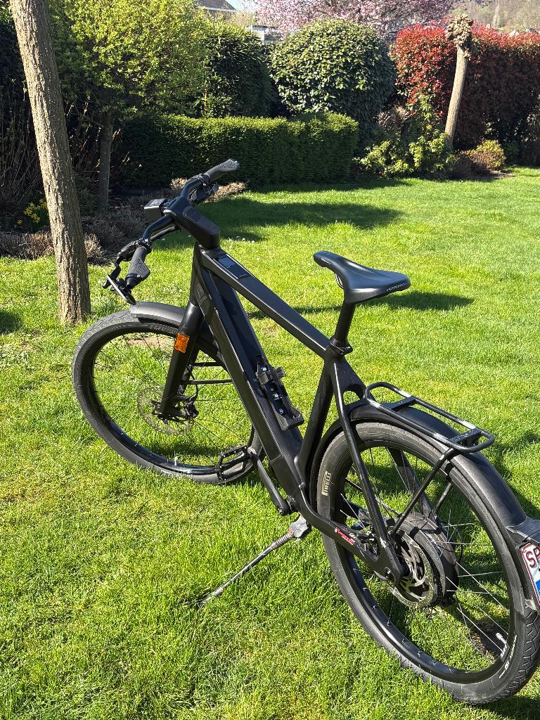 Stromer ST3 Sport XL Black, Vélos & Vélomoteurs, Vélos électriques, Comme neuf, Stromer, 55 à 59 cm, 30 à 50 km par batterie, Enlèvement