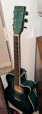 Fazley gitaar groen, Musique & Instruments, Instruments à corde | Guitares | Électriques, Enlèvement ou Envoi, Neuf, Hollow body