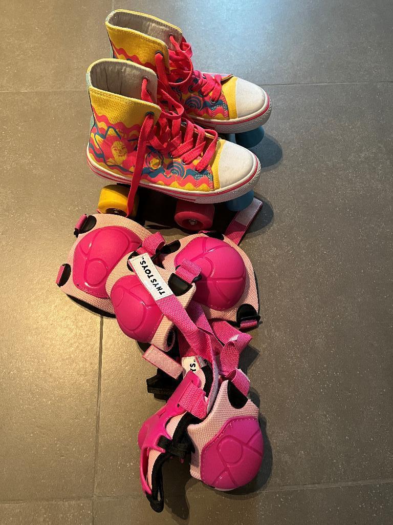 Rolschaatsen maat 32/33, Enfants & Bébés, Jouets | Extérieur | Patins à roulettes, Enlèvement ou Envoi, Utilisé, Enfants