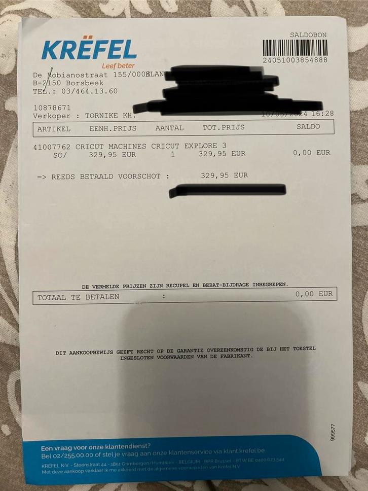 Cricut machine explore 3, Informatique & Logiciels, Fournitures d'imprimante, Neuf, Enlèvement ou Envoi