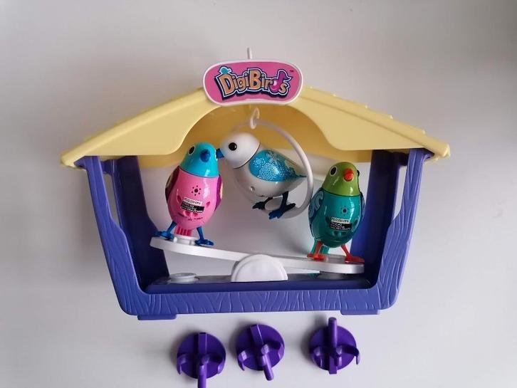Digibirds fun vogelhuis (inclusief 3 Digi Vogels), Enfants & Bébés, Jouets | Autre, Comme neuf, Garçon ou Fille, Enlèvement ou Envoi