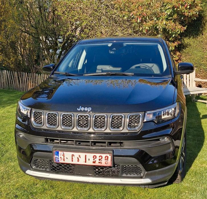 Jeep COMPASS E-HYBRID 2024 - 18830 km, Autos, Jeep, Particulier, Compass, Caméra 360°, ABS, Caméra de recul, Régulateur de distance