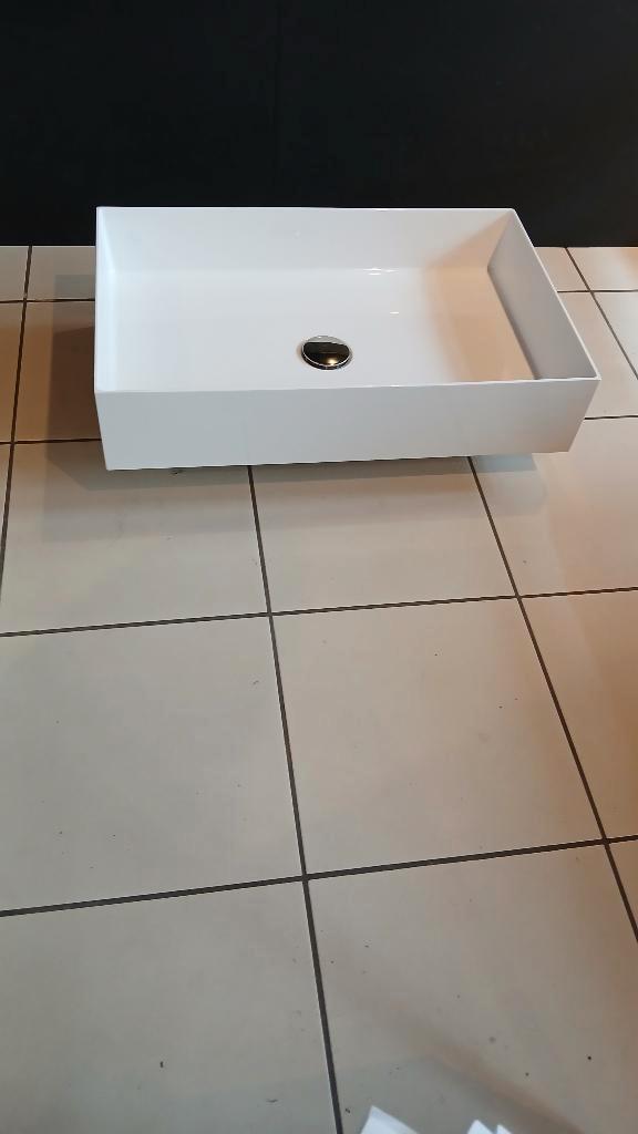 lavabo / wastafel design Inda Zefiro (Italy) mineralguss, Doe-het-zelf en Bouw, Sanitair, Zo goed als nieuw, Wastafel, Ophalen