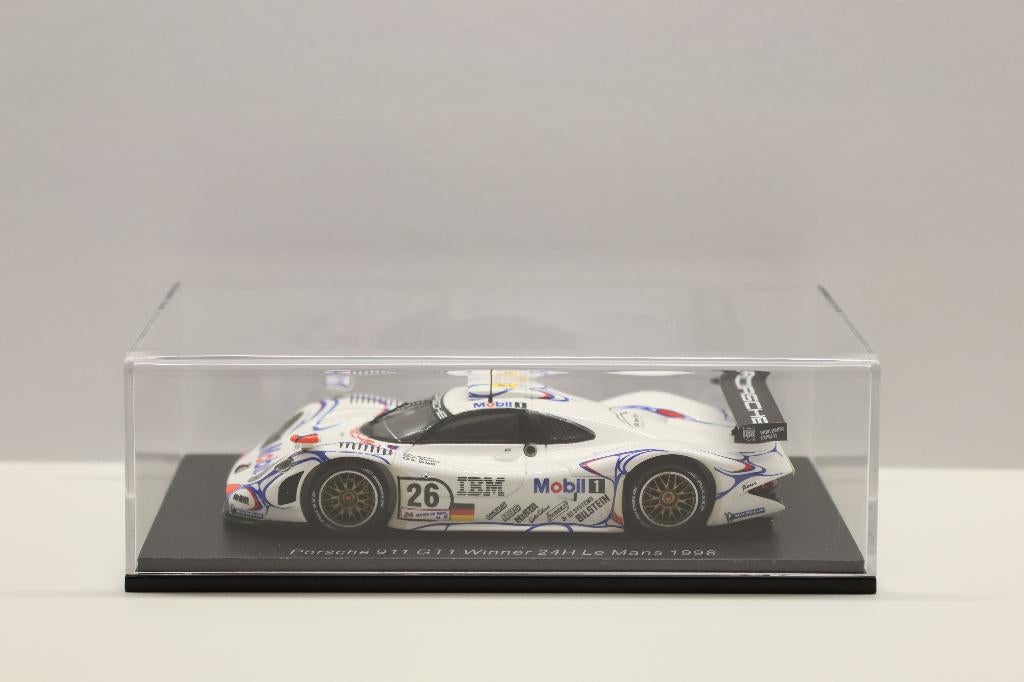 1/43 Spark Porsche 911 GT1 #26 - Winner Le Mans 1998, Enlèvement ou Envoi, Comme neuf, Voiture