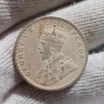 Munt / Brits india / 1 Rupee / 1916 / SUP / Zilver 916, Ophalen of Verzenden, Losse munt, Zilver