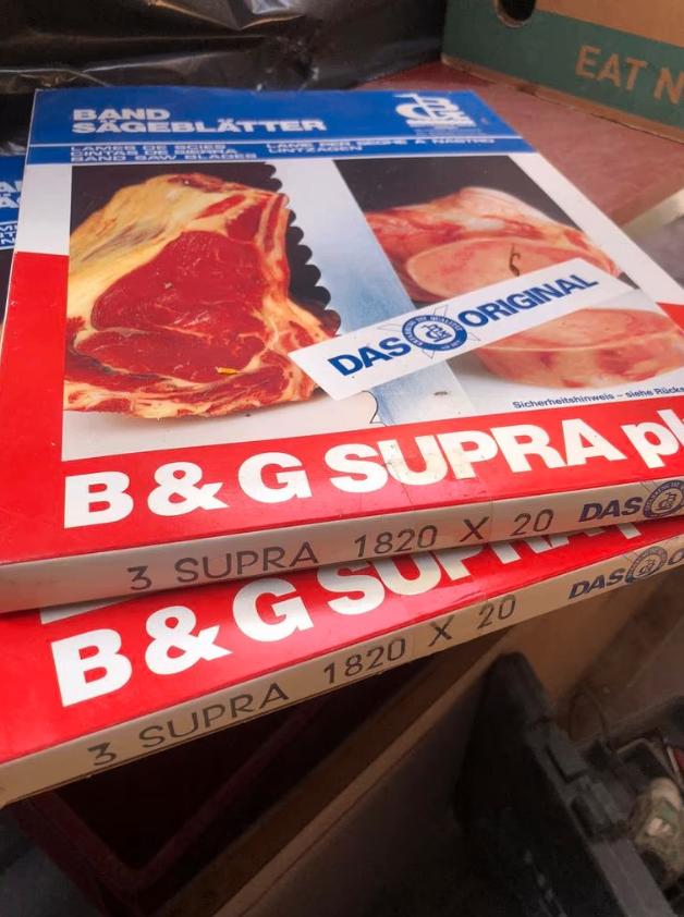 supra zaagbladen voor beenderzaag, Ophalen