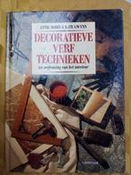 BOEK DECORATIEVE VERFTECNIEKEN, Ophalen of Verzenden, Gelezen