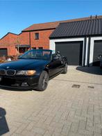 Bmw 320ci E46, Auto's, Achterwielaandrijving, Zwart, Cabriolet, Zwart