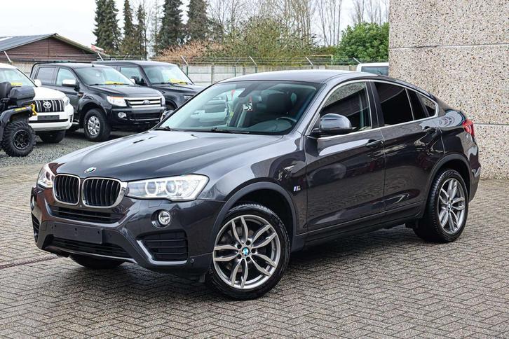 BMW X4 X-DRIVE*AUTOMAAT*NAVIGATIE*ZETELVERW*LEDER*TREKHAA, Auto's, BMW, Bedrijf, Te koop, X4, 4x4, ABS, Achteruitrijcamera, Airbags