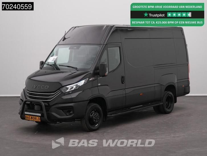 Iveco Daily 35C18 BPM VRIJ! 3.0L Black Edition Automaat 2025, Auto's, Bestelwagens en Lichte vracht, Bedrijf, Te koop, Achteruitrijcamera