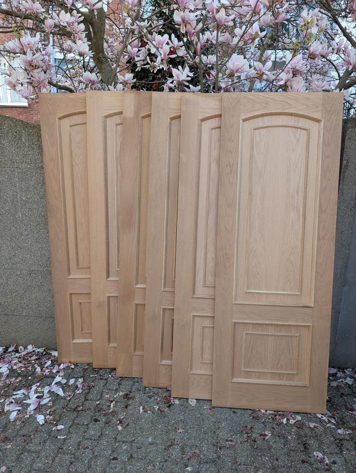 30 portes intérieures en chêne massif, Bricolage & Construction, Fenêtres & Moustiquaires, Neuf, Porte intérieure, 200 à 215 cm
