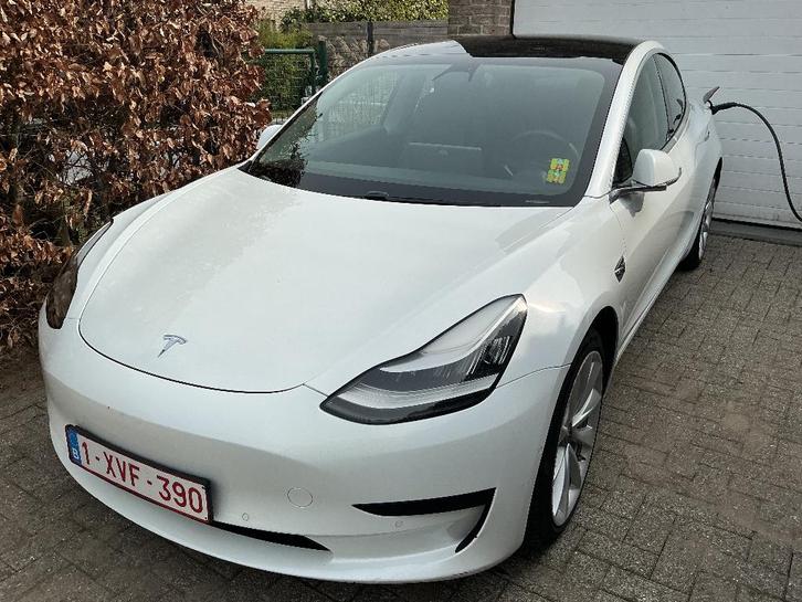 Tesla Model 3 SR Plus met autopilot en FSD, gekeurd VVK, Auto's, Tesla, Particulier, Model 3, ABS, Achteruitrijcamera, Adaptieve lichten