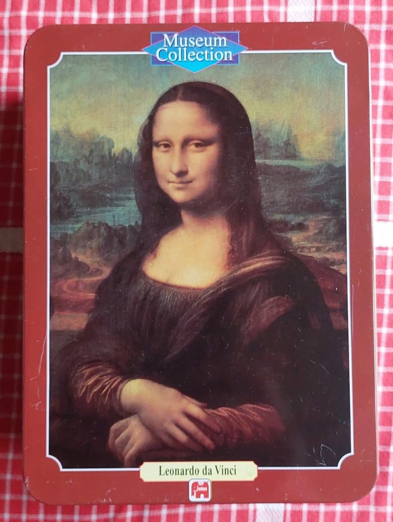 Jumbo puzzel van 500 stukjes. Mona Lisa, Ophalen of Verzenden, 500 t/m 1500 stukjes, Zo goed als nieuw, Legpuzzel