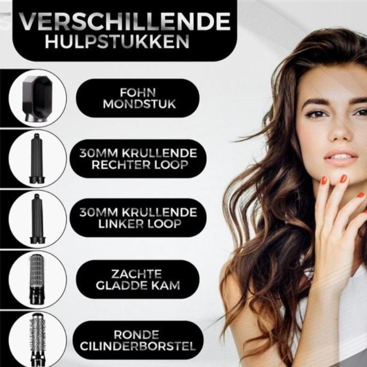 5-in-1 Haardroger, Handtassen en Accessoires, Uiterlijk | Haarverzorging, Zo goed als nieuw, Haardroger, Ophalen