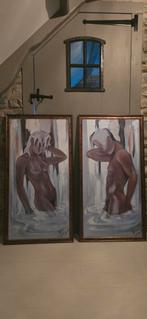 Sfeervol Tweeluik - Moderne Wanddecoratie (Set van 2), Huis en Inrichting, Ophalen