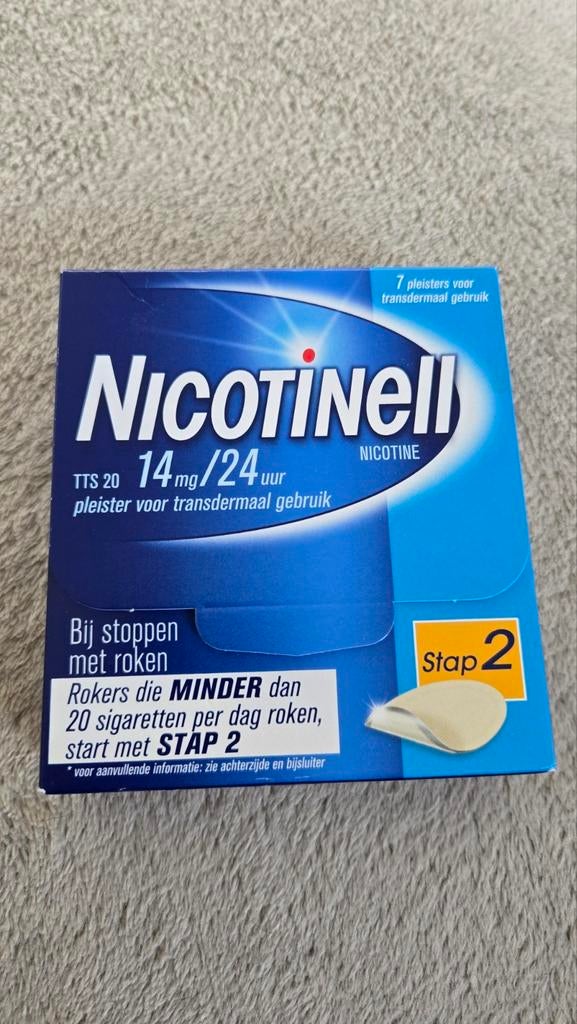 Nicotinell pleisters, Ophalen of Verzenden