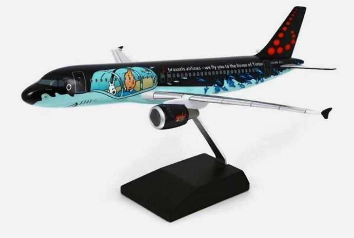 Avion tintin, Hobby & Loisirs créatifs, Modélisme | Avions & Hélicoptères, Comme neuf, Avion, 1:200 ou moins, Autres marques, Enlèvement