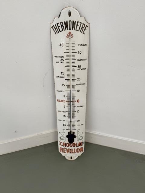 Oude emaille reclame 1930, Ophalen, Gebruikt, Reclamebord