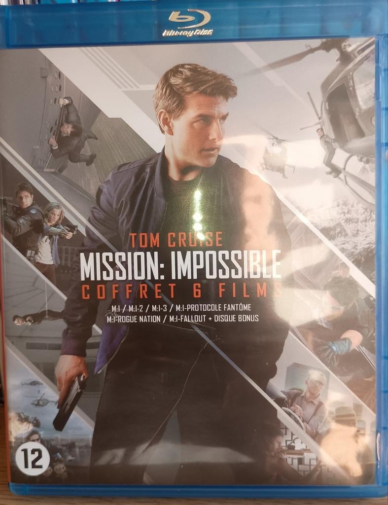 Mission impossible collectie op blu-ray., Cd's en Dvd's, Ophalen of Verzenden