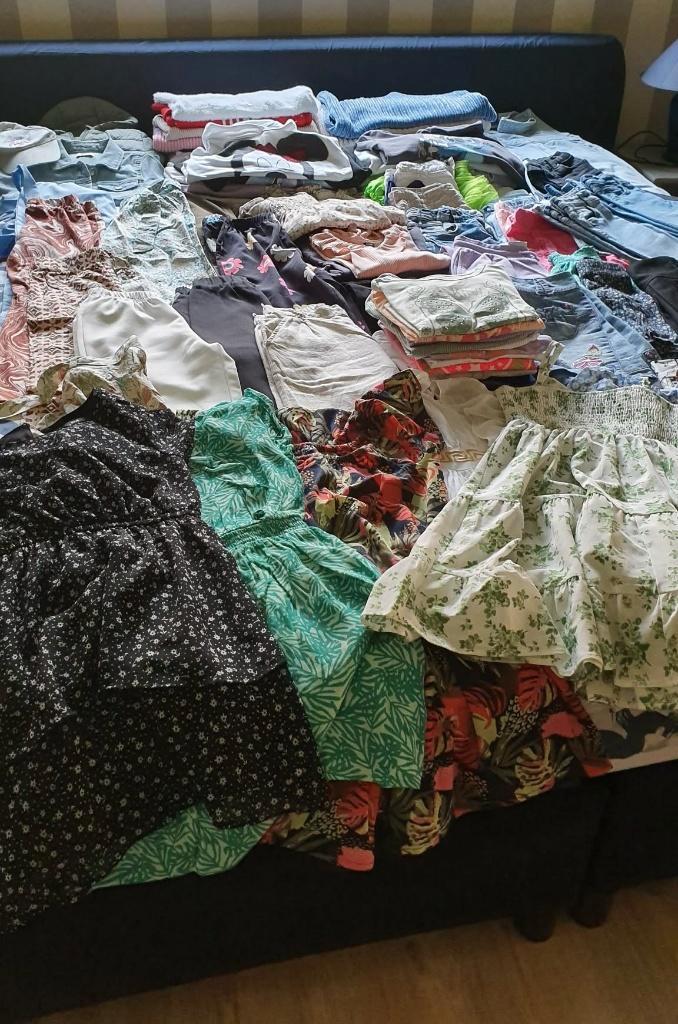GROTE PAK MEISJESKLEDING 8-9-10 Jaar (155 STUKS) LENTE-ZOMER, Kinderen en Baby's, Kinderkleding | Kinder-kledingpakketten, Zo goed als nieuw