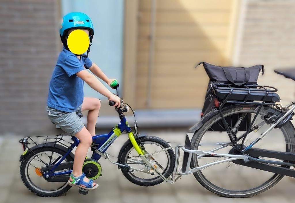 Complete FollowMe Tandem koppeling + extra's voor 2de fiets, Ophalen, Zo goed als nieuw, Overige typen, FollowMe