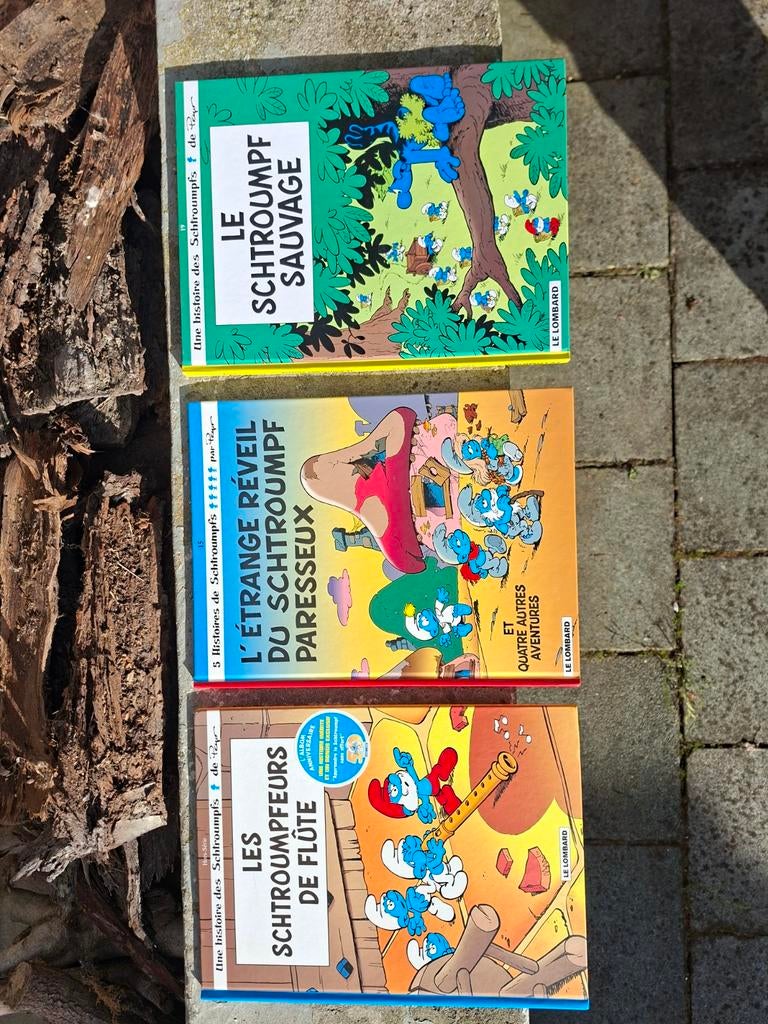 3 Smurms stripboeken in goede staat, Ophalen