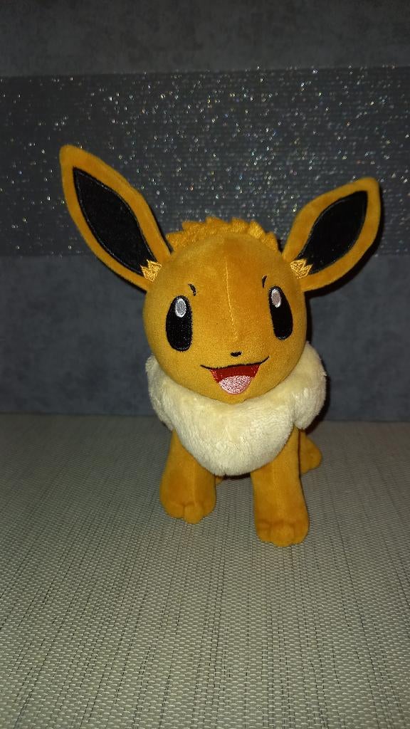Eevee Pokemon knuffel, Kinderen en Baby's, Overige typen, Ophalen of Verzenden, Zo goed als nieuw, Middelgroot (20 tot 80 cm)