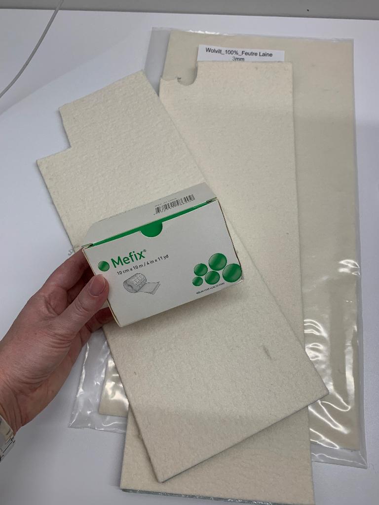 Mefix & pedicure vilt, Ophalen, Zo goed als nieuw, Overige typen