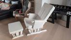 Fauteuil d'allaitement (à basculé) avec repose pieds, Enlèvement, Utilisé, Chaise