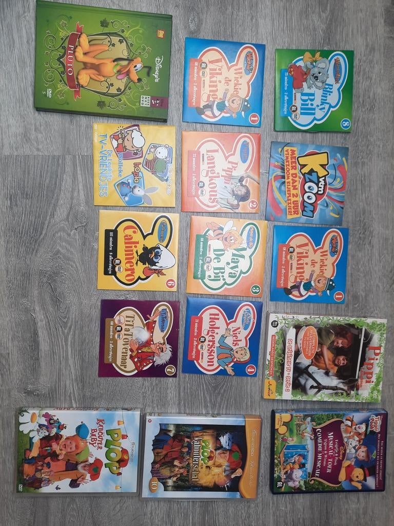 Dvd's voor kinderen, Ophalen