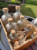 Decoratie (8 glazen flessen), Ophalen, Overige materialen, Nieuw, Overige vormen