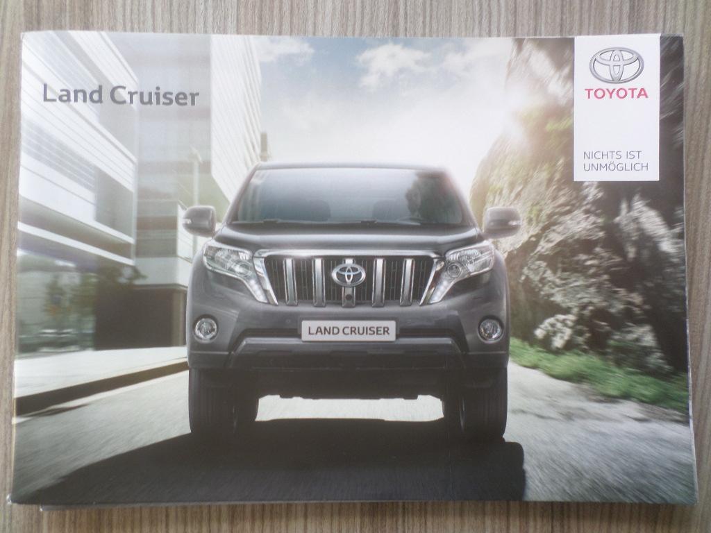 Toyota Landcruiser 2015 Brochure, Boeken, Auto's | Folders en Tijdschriften, Toyota, Ophalen of Verzenden