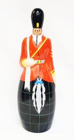 Bouteille art déco - Rob Paris - figurine écossaise., Antiquités & Art, Antiquités | Porcelaine, Enlèvement ou Envoi