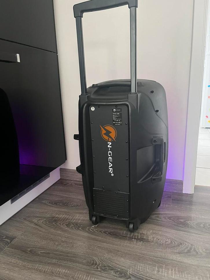 Enceinte N-Gear The Flash 1510, TV, Hi-fi & Vidéo, Enceintes, Comme neuf, Enlèvement