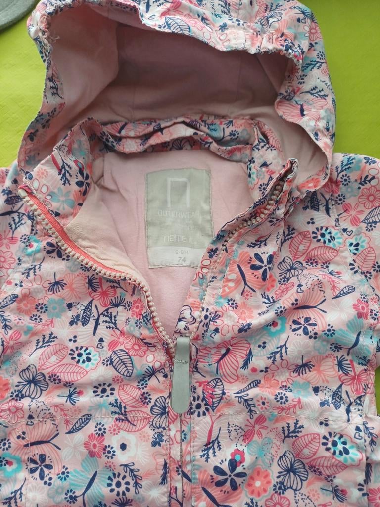 Imperméable rose Name it taille 74, Enlèvement ou Envoi, Name it, Comme neuf, Fille