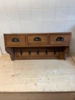 Landelijke teak houten kapstok, Enlèvement, Comme neuf