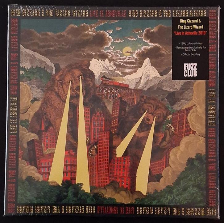 3LP Box Set King Gizzard And The Lizard Wizard ‎- Live In, Cd's en Dvd's, Vinyl | Rock, Nieuw in verpakking, Overige genres, 12 inch
