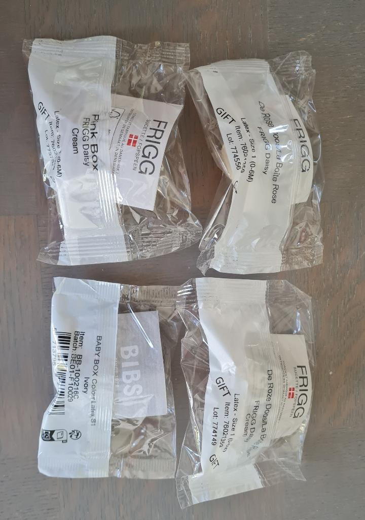 Fopspenen - tutjes Frigg & Bibs, Kinderen en Baby's, Ophalen, Nieuw, Overige typen