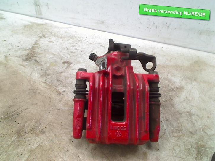 REMKLAUW LINKS ACHTER rood Polo V (6R) (6R0615423A), Auto-onderdelen, Remmen en Aandrijving, Volkswagen, Gebruikt