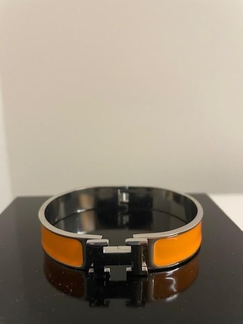 Armband, nieuw, naar gelijknamig model Clic H van Hermes, Ophalen of Verzenden, Nieuw, Staal