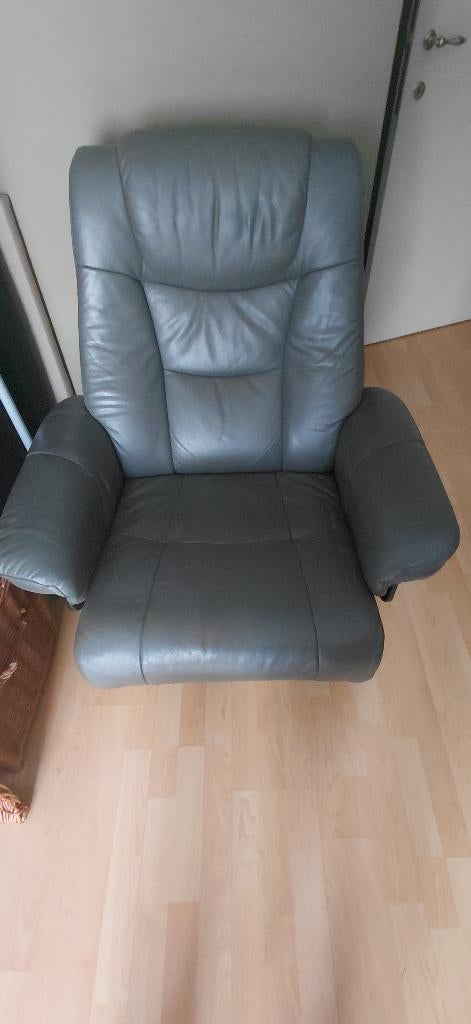 één persoon relax zetel handbediening, Huis en Inrichting, Ophalen, Gebruikt, Eenpersoons