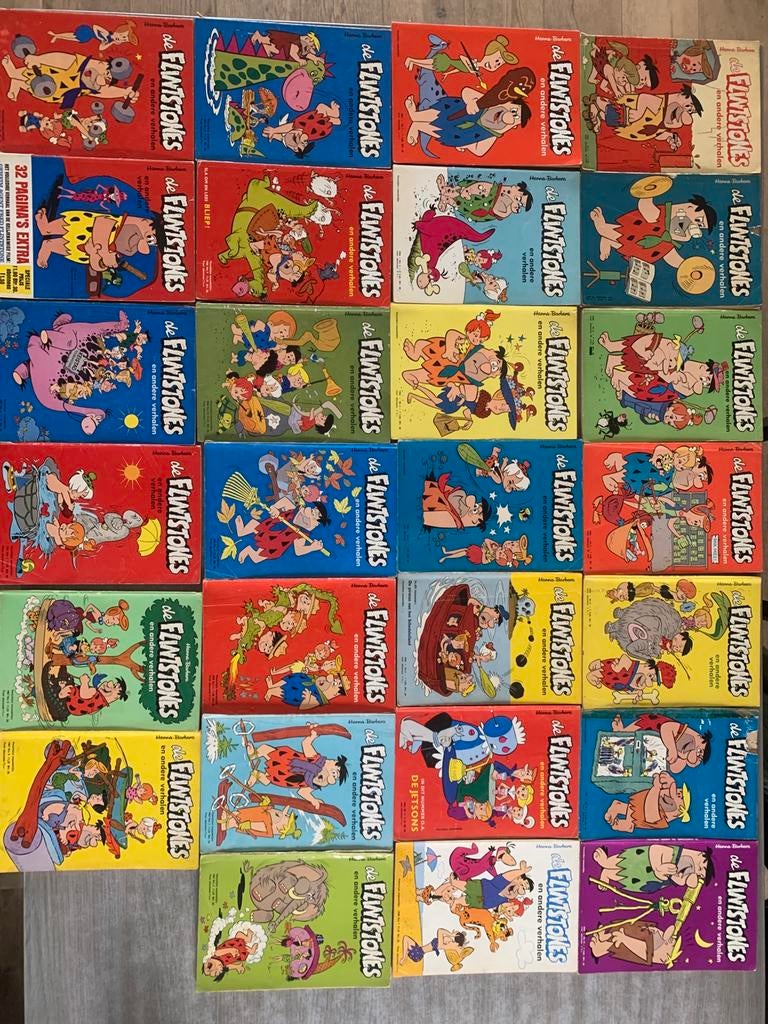Pakket van 27 Strips “De Flintstones”, Enlèvement, Utilisé
