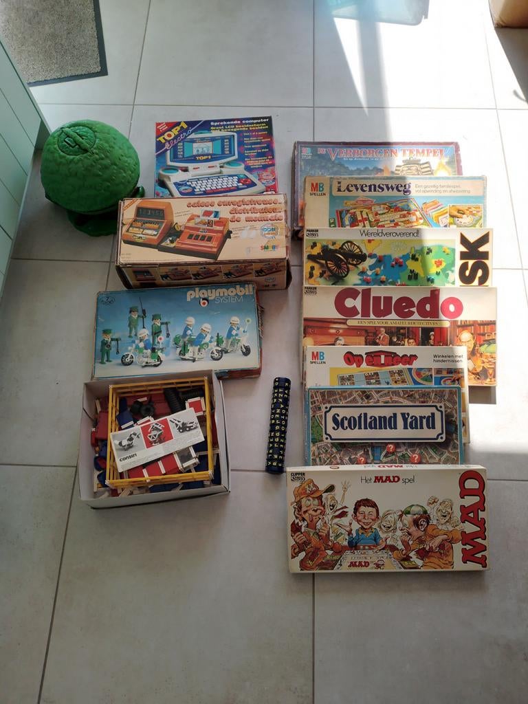 Jeux vintage, electo, risk, path of life, mad game, Enlèvement