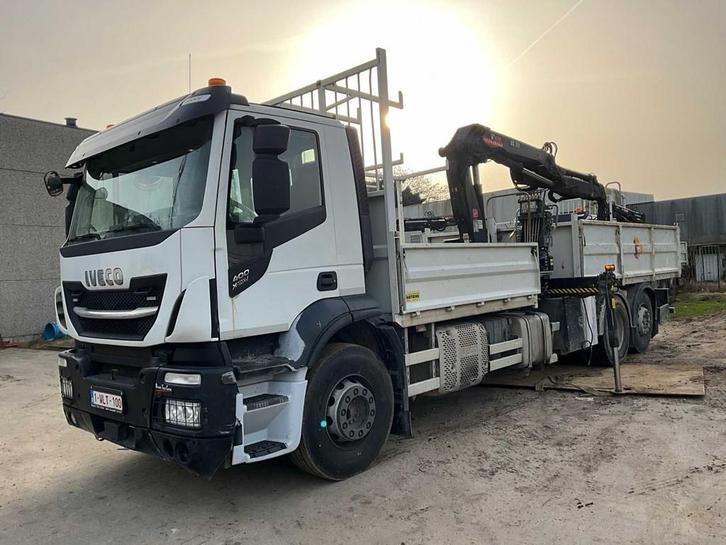 2019 IVECO 400 Stralis X-Way Kraanwagen, Auto's, Vrachtwagens, Bedrijf, Iveco, Overige brandstoffen