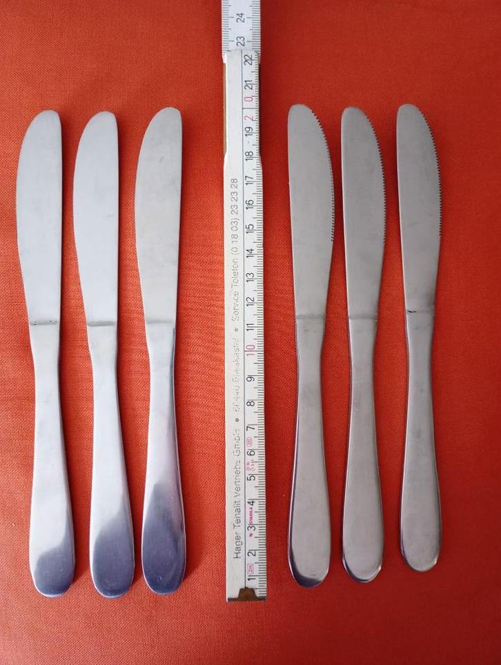 6 nieuwe dessert messen., Huis en Inrichting, Keuken | Bestek, Nieuw, Los bestek, Ophalen of Verzenden