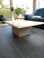 Salontafel, Huis en Inrichting, Tafels | Salontafels, Overige materialen, 100 tot 150 cm, Zo goed als nieuw, Rechthoekig