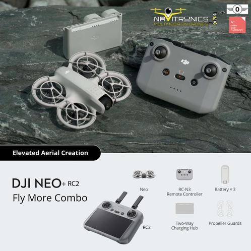 DJI NEO FLY MORE COMBO (C0) INCL DJI RC 2, Audio, Tv en Foto, Drones, Nieuw, Drone met camera, Ophalen of Verzenden